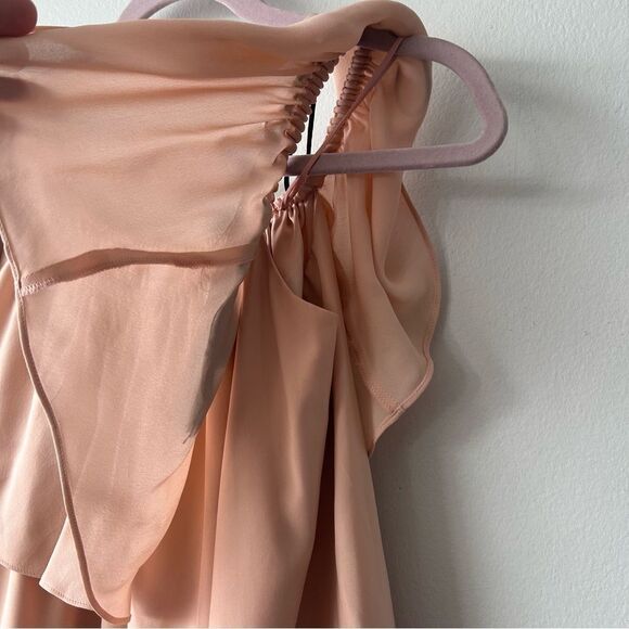 Cinq à Sept Blush Silk Layered Blouse - Picture 5 of 16